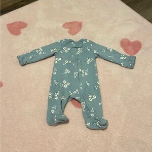 Carter’s Floral Blue Kids One Piece